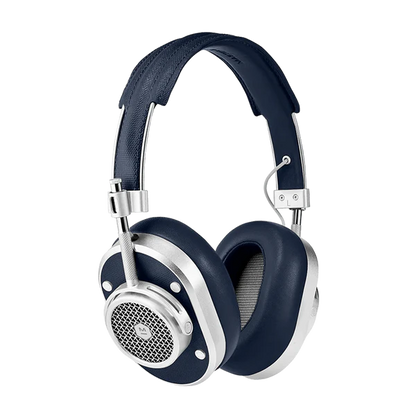 MH40 Wireless (Silver Metal / Navy Coated Canvas)