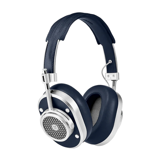 MH40 Wireless (Silver Metal / Navy Coated Canvas)