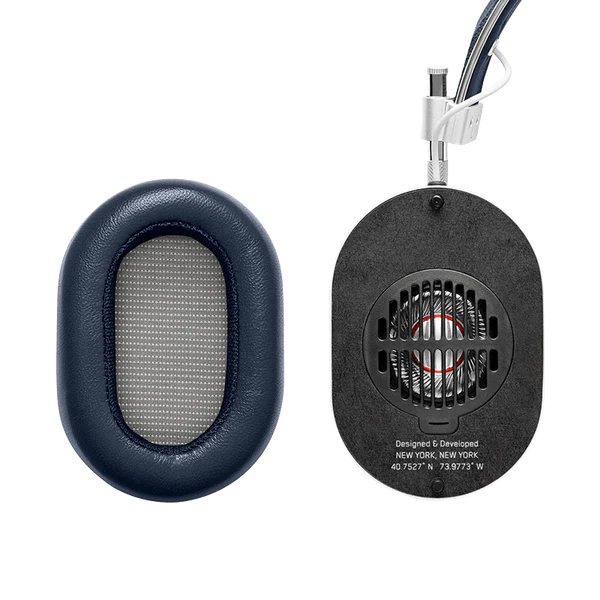 MH40 Wireless (Silver Metal / Navy Coated Canvas)