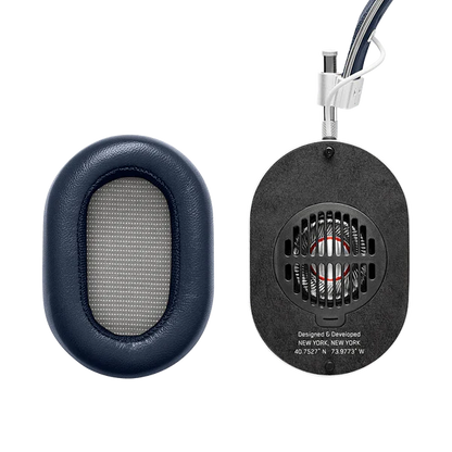 MH40 Wireless (Silver Metal / Navy Coated Canvas)